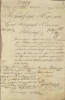 Kopia dokumentu podpisanego przez Stanisława Staszica jako Radcę Stanu w lipcu 1820r. Dokument ten był decyzją o utworzeniu parafii Bobrowniki.